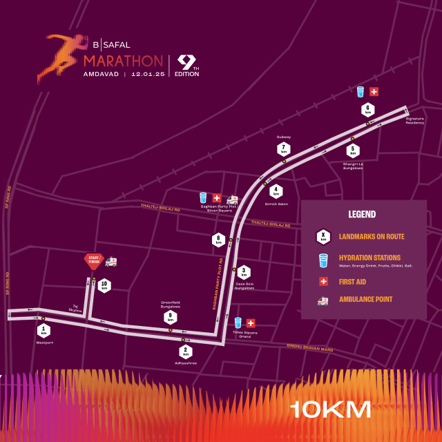 route map for half marathon