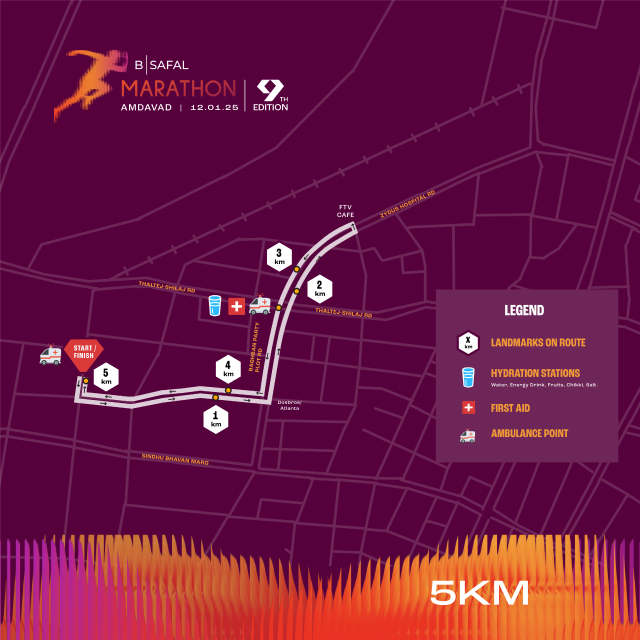 route map for half marathon