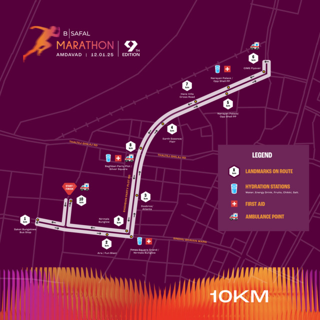 route map for half marathon