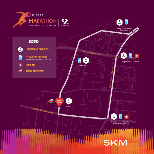 route map for half marathon